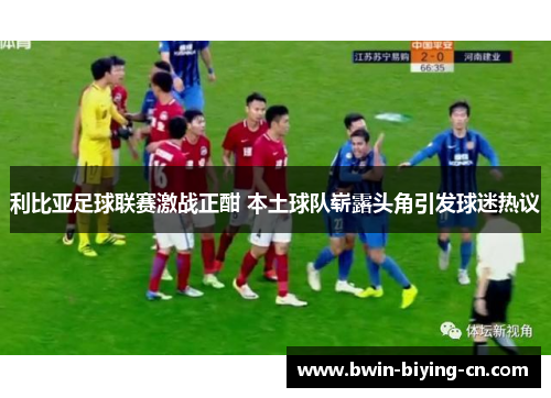 利比亚足球联赛激战正酣 本土球队崭露头角引发球迷热议